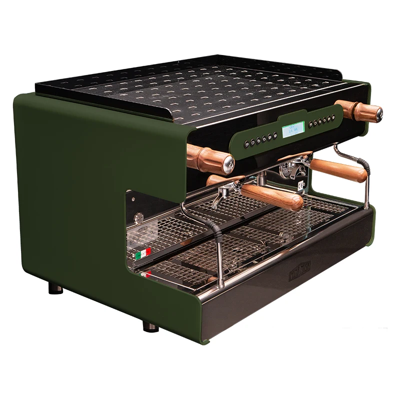 
Top quality OEM Professional Coffee Machine Calliope Military Green Italian design Available for Sale 