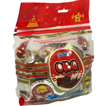 
Special Offer Chocolate with Biscuit Ball Cup of high quality and cartoon design 300g bag 