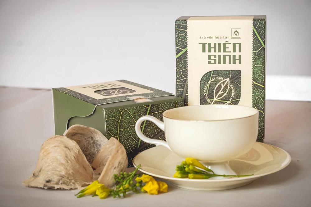 Vietnam Bird Nest Drink Thien Sinh Instant Swallow Bird Nest Tea High Quality Wholesale