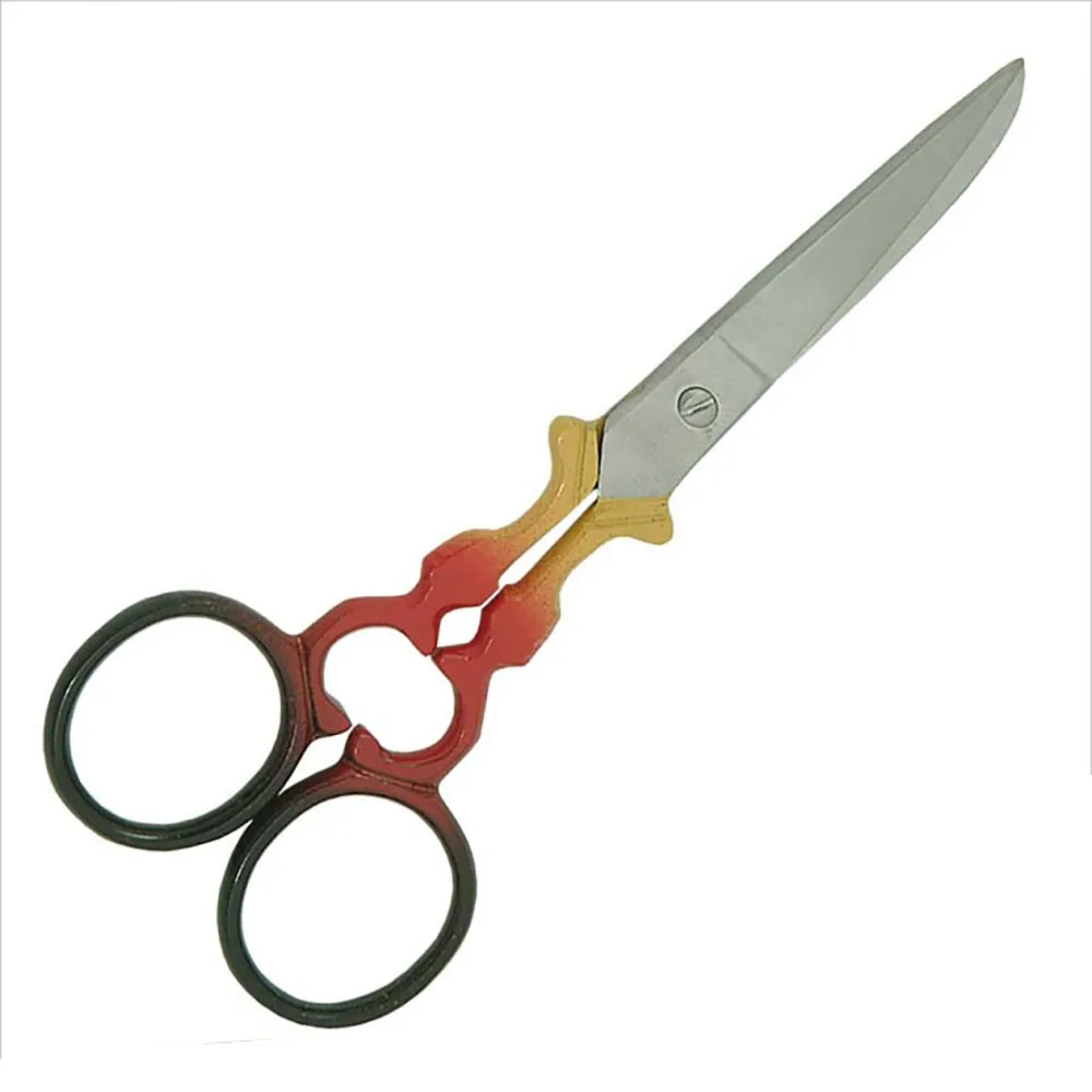 Half Paper Coated Curved Blade Mini Scissor Made With High Quality Stainless Steel