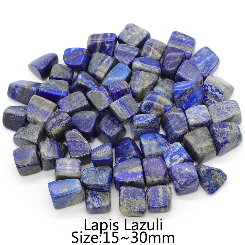 Natural Lapis Lazuli Gemstone Tumbled Stone Wholesale Reiki Healing Tumbled Stone Crystal Tumbled Stone For Healing Meditation