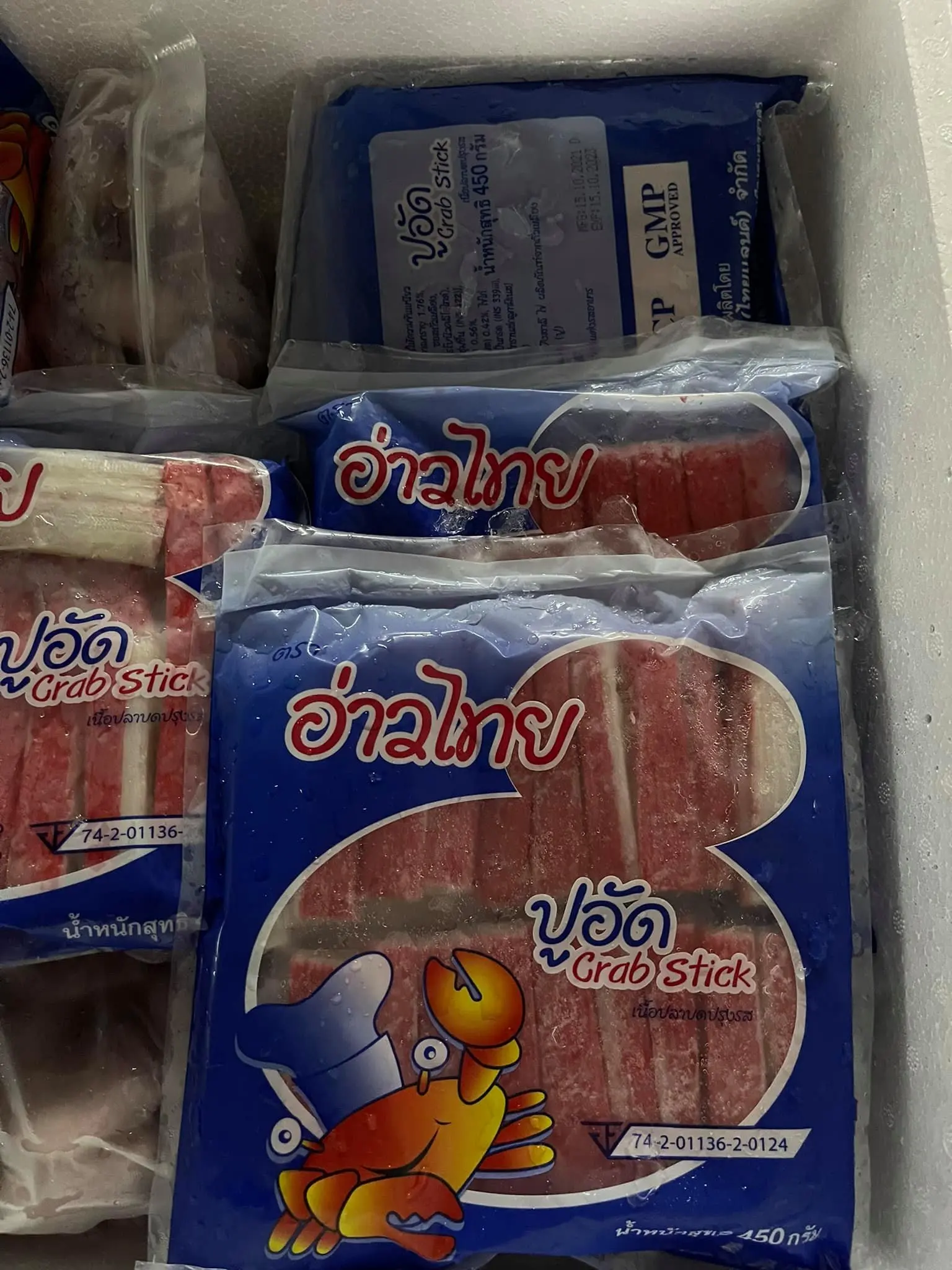 Замороженные морепродукты крабов премиального качества из Таиланда на 100% экспорт