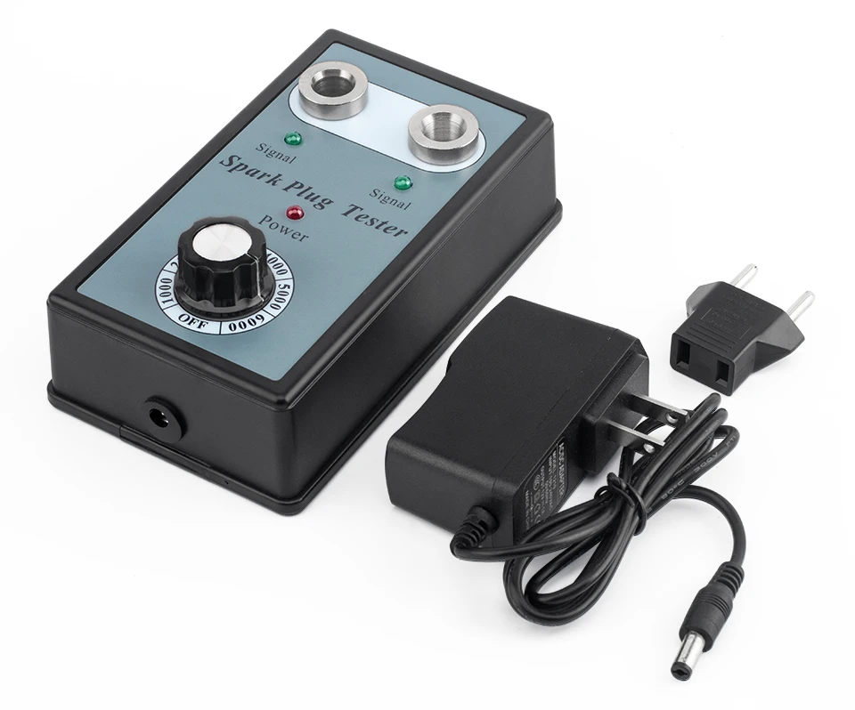 New Dual Hole Car Spark Plug Tester Ignition Plug Analyzer Diagnostic Tool