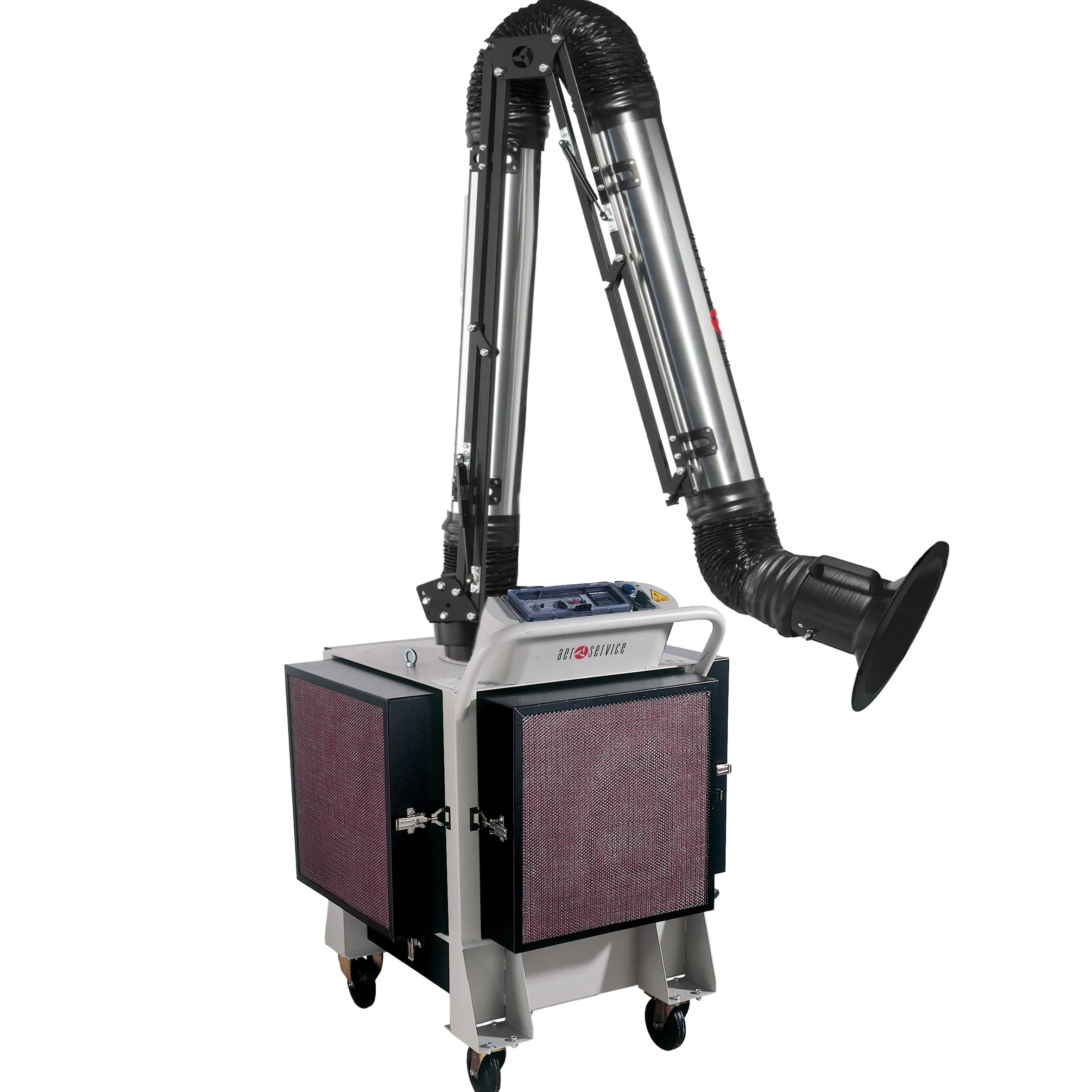 Mobile filtering unit with mechanical filtration Made in Italy ICAF