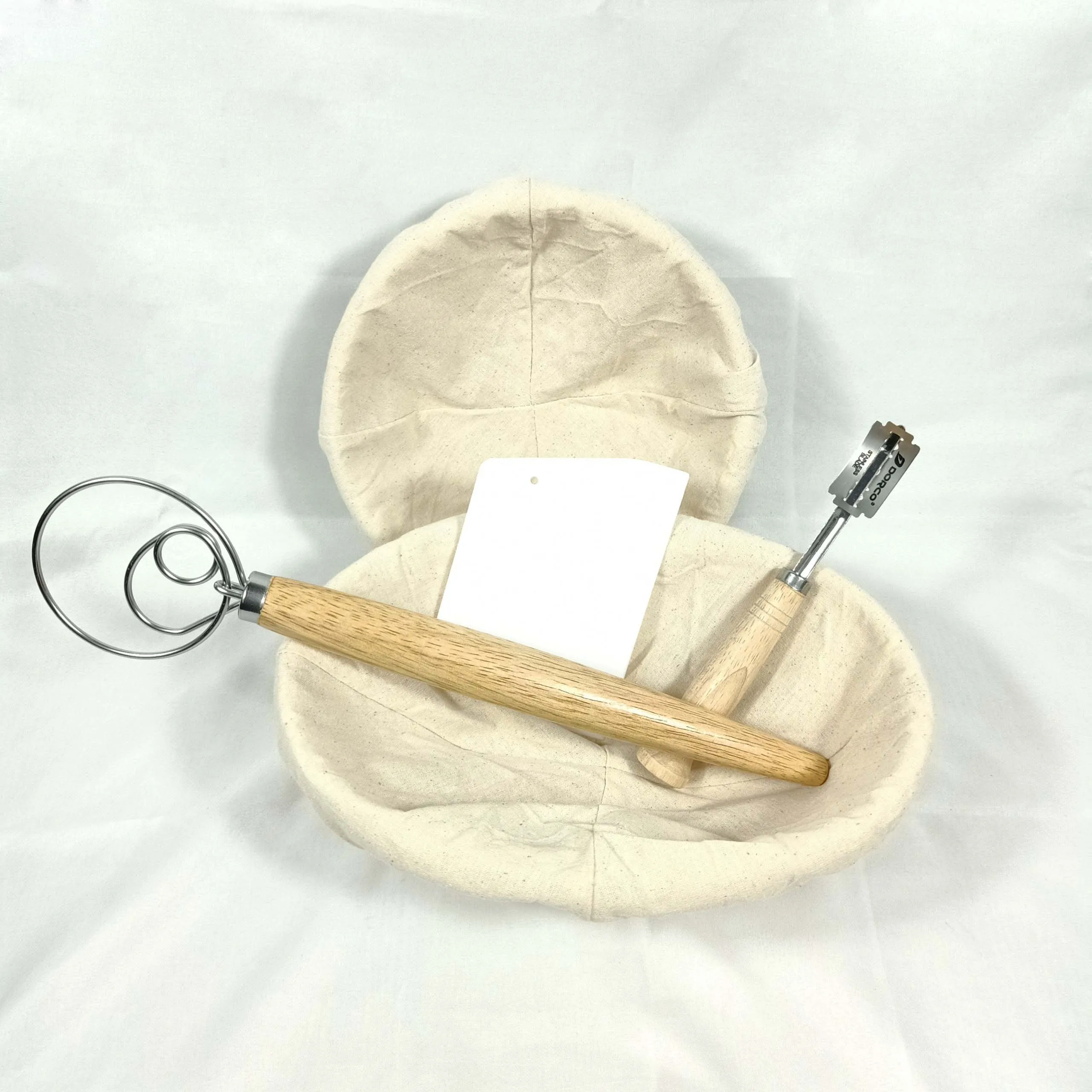 Rattan Bread Basket /Include Baking Kits