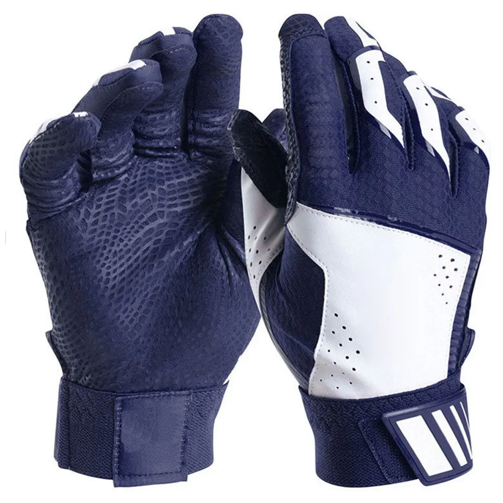 Cheap price PU leather and stretch mesh fabric sport training baseball batting gloves | Good quality sheepskin baseball gloves