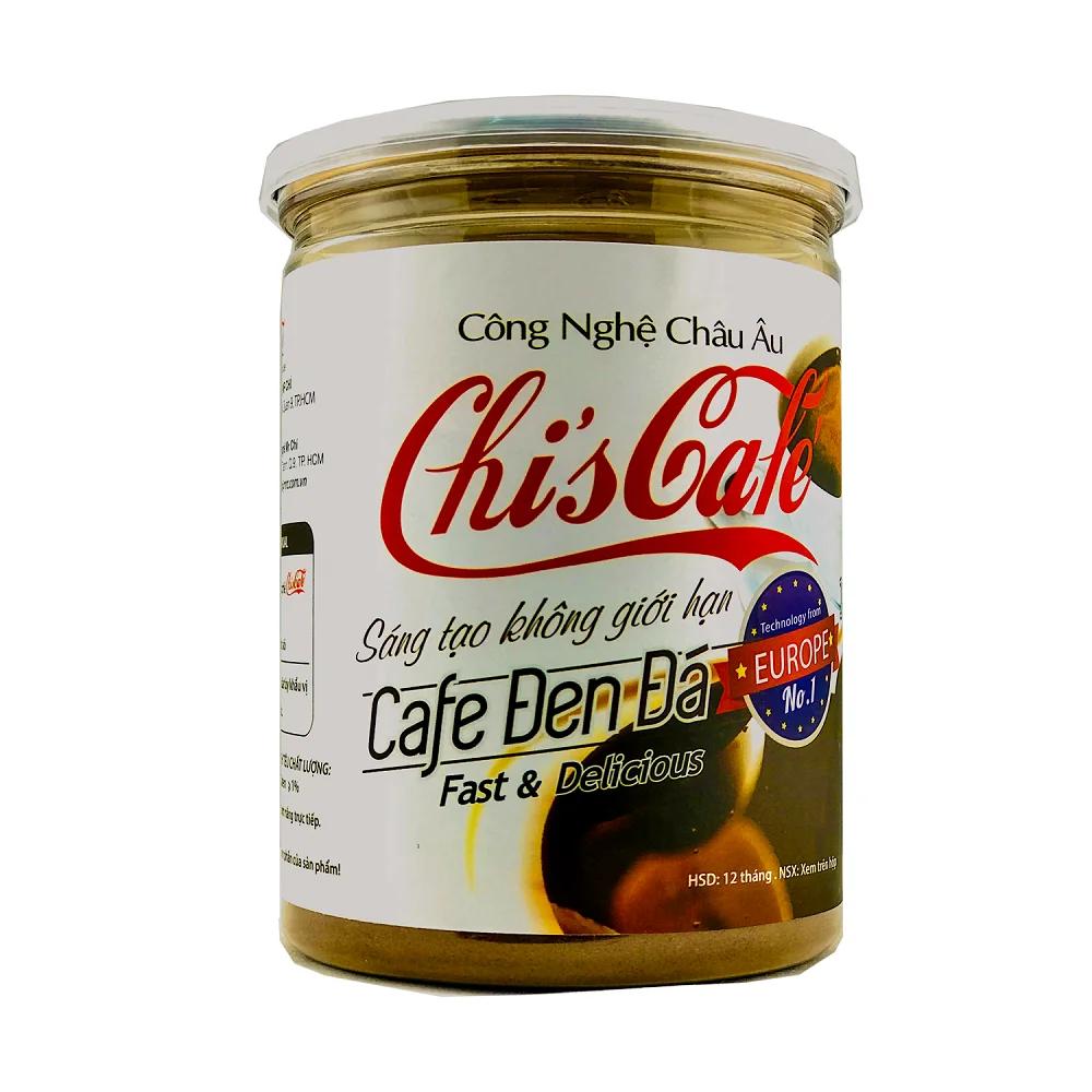 V-Store Fast-Delicious Iced Black Coffee Instant Vietnamese Coffee Easy To Use Private Label