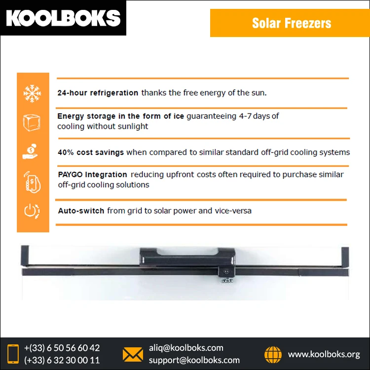 Инновационный лучший дизайн 538L однодверный холодильник на солнечных батареях Холодильники Морозильник + Paygo