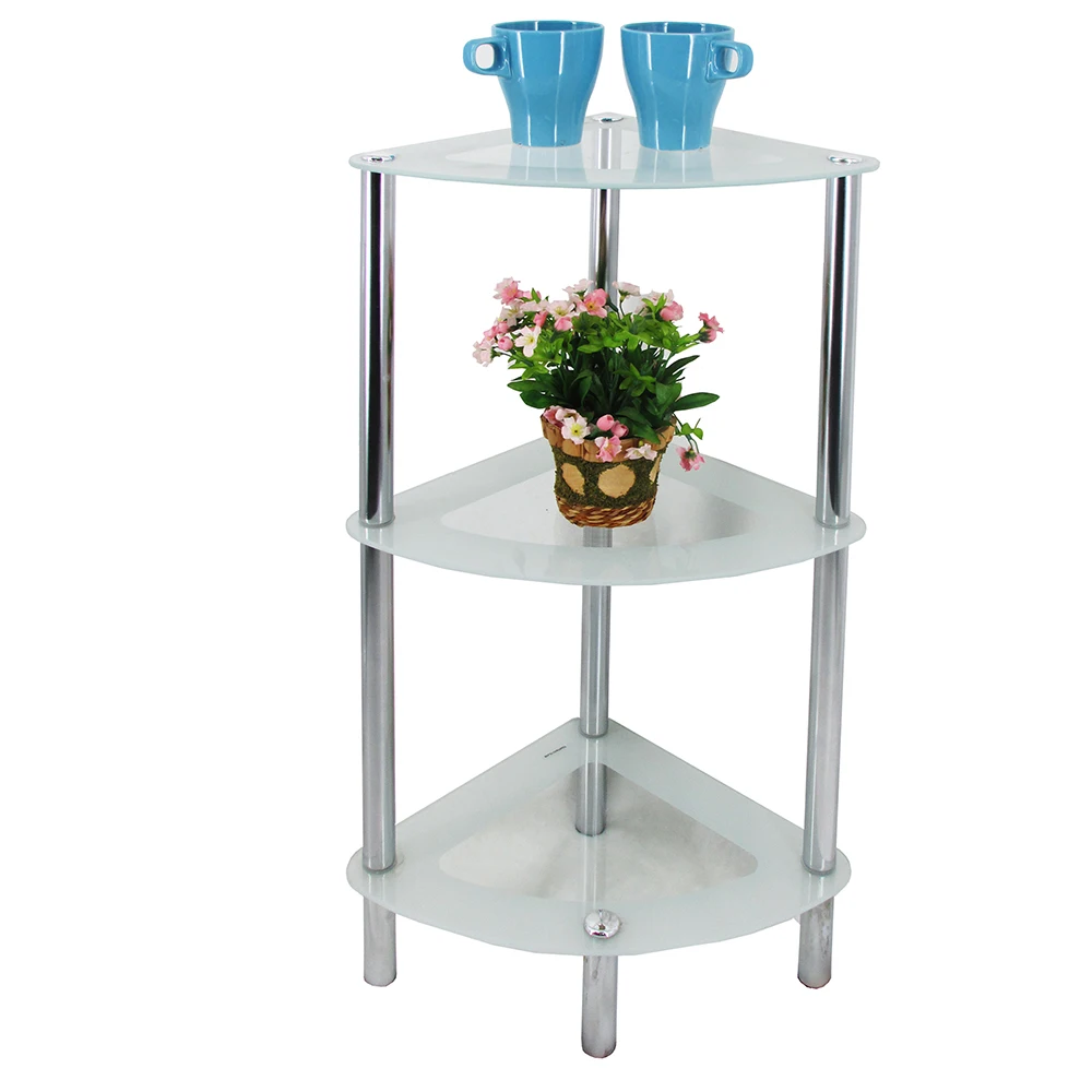 Tempered Glass Corner Shelf BA-3103T30