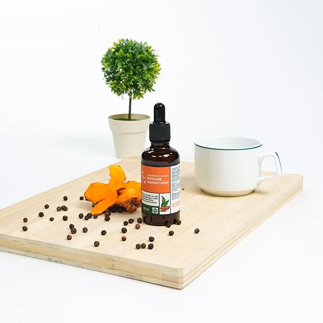 
Fight Age Related Diseases Herbal Supplement Nanocumin Liquid From Turmeric Extract Benefits Against Depression And Delay Aging 