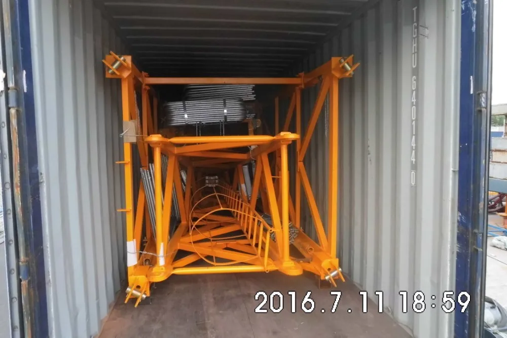  Башенный кран Dahan QTZ 250(7032) 12T для