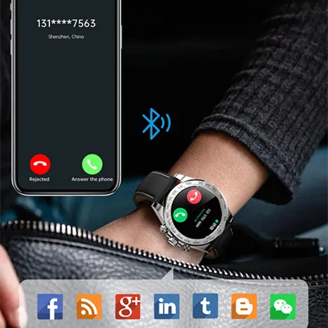 Aw13 Round Smart Watch 2022 New Business Smartwatch Ip68 Waterproof Bt Music Easily Control Exquisite Dial Aw13 Smartwatch