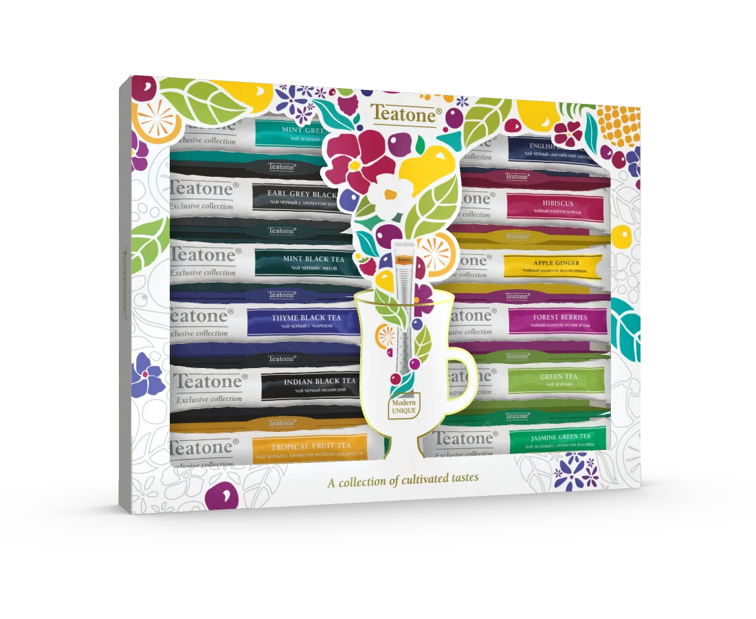 Чайный подарочный набор в ассортименте палочки для однопивоваренного чая 60 палочек * 1 8 г индивидуальной упаковке высокое