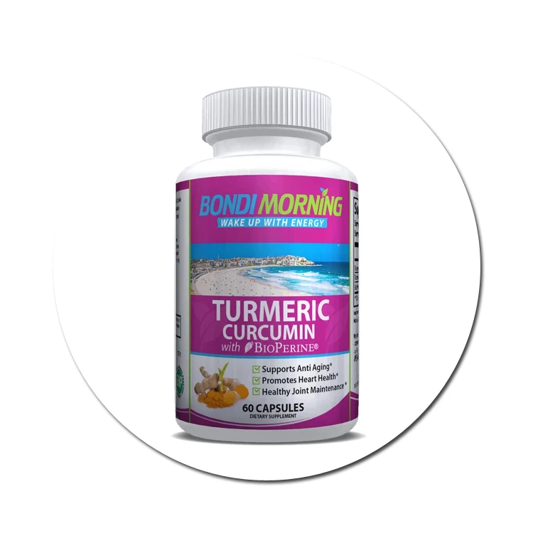 Без искусственных наполнителей капсулы куркумы куркумина биоперина от надежного производителя