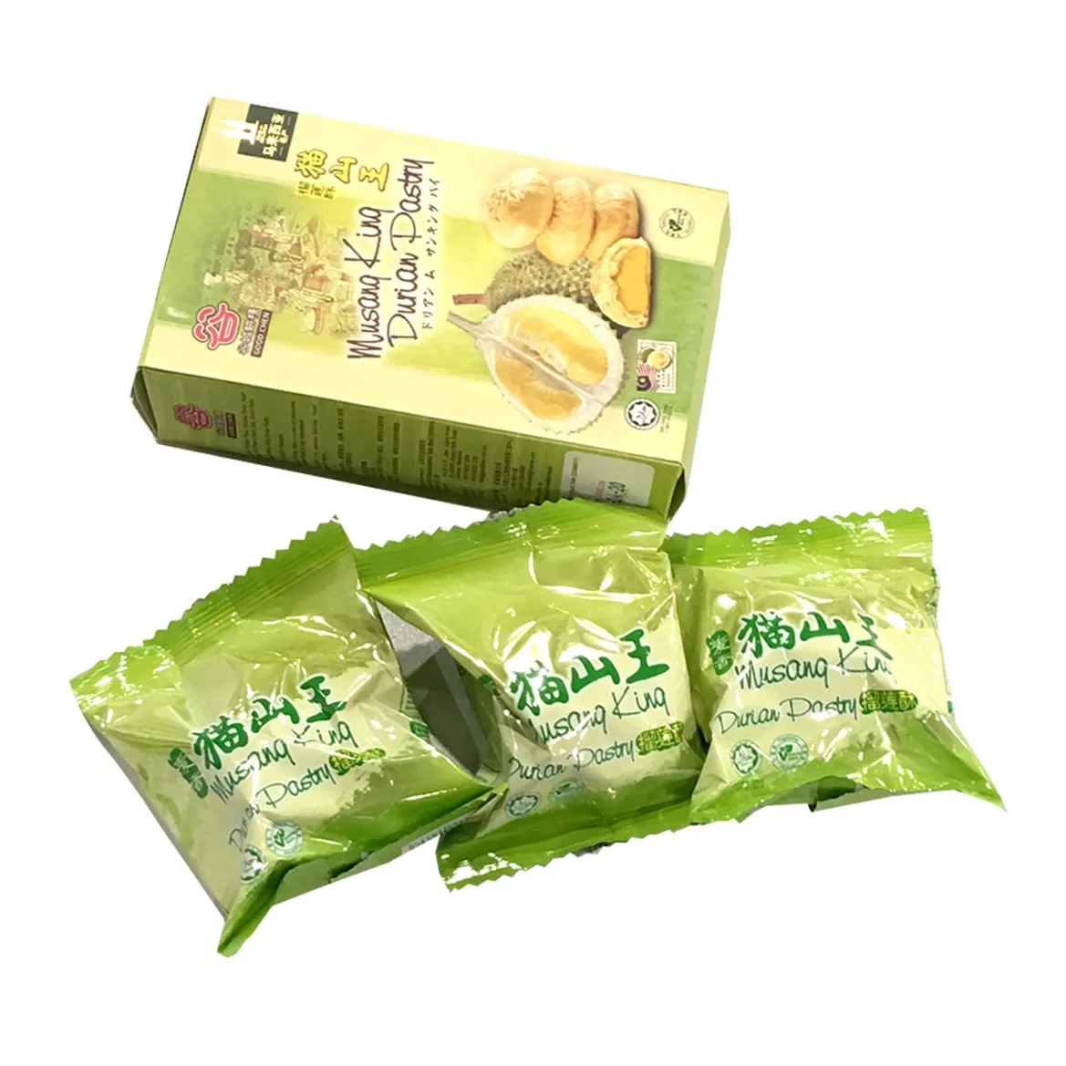 Durian Pastry Durian Fruit D24 Biscuit Snack Crispy Food Malaysia Supplier