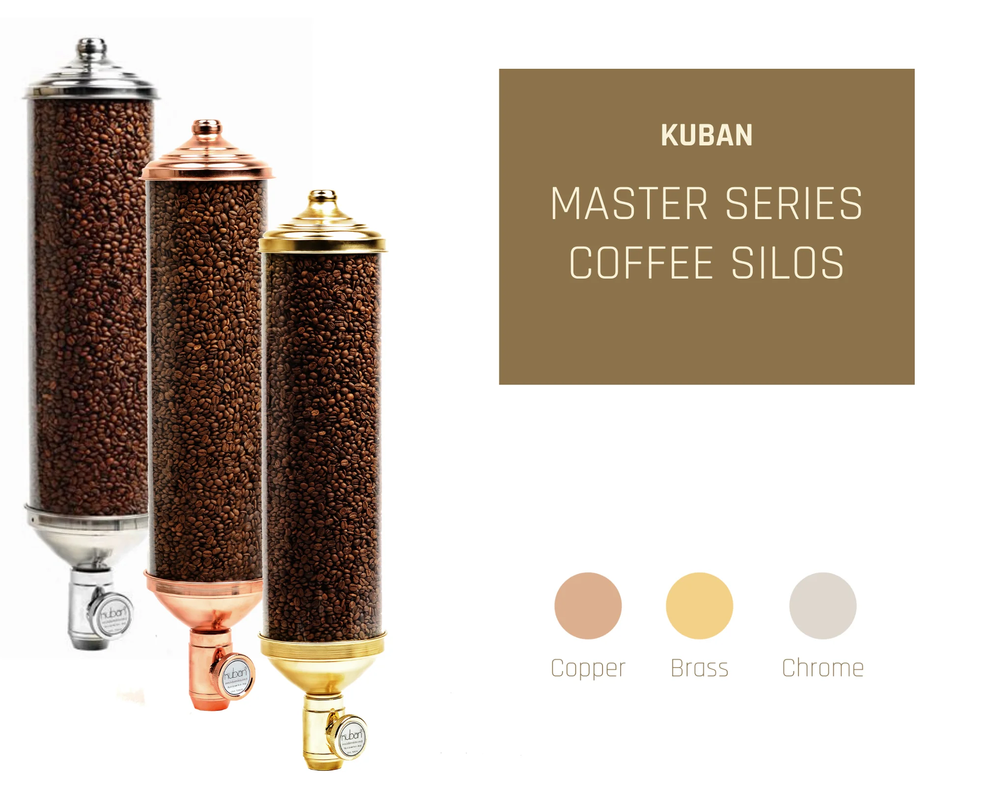 Gravity Coffee Silo Wall Mounted Coffee Bean Dispensers for Coffee PSS80