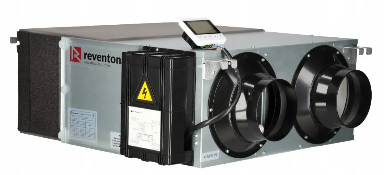 Recuperator series INSPIRO BASIC 300 m3/h control panel BASIC