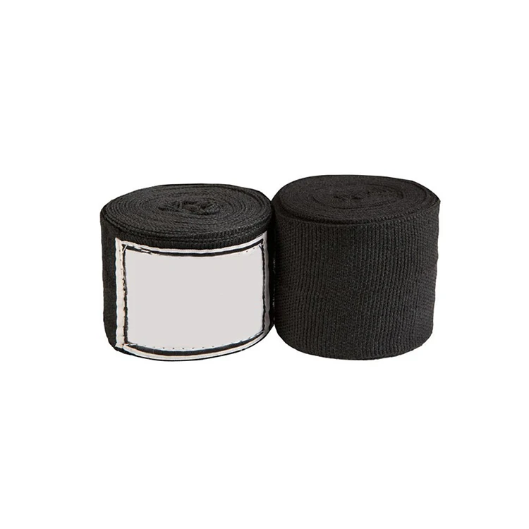 Adjustable GYM Fitness Boxing Hand Wraps Cotton Sports Strap Men Women Customized Logo Pattern Letter