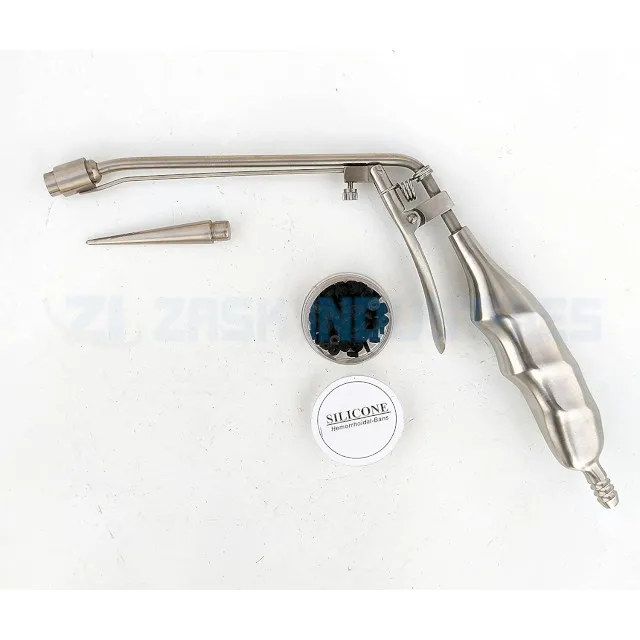 
Hemorrhoidal Suction Ligator STR Angle - Rectal instrument - Medical Equipment - Surgical Instruments 