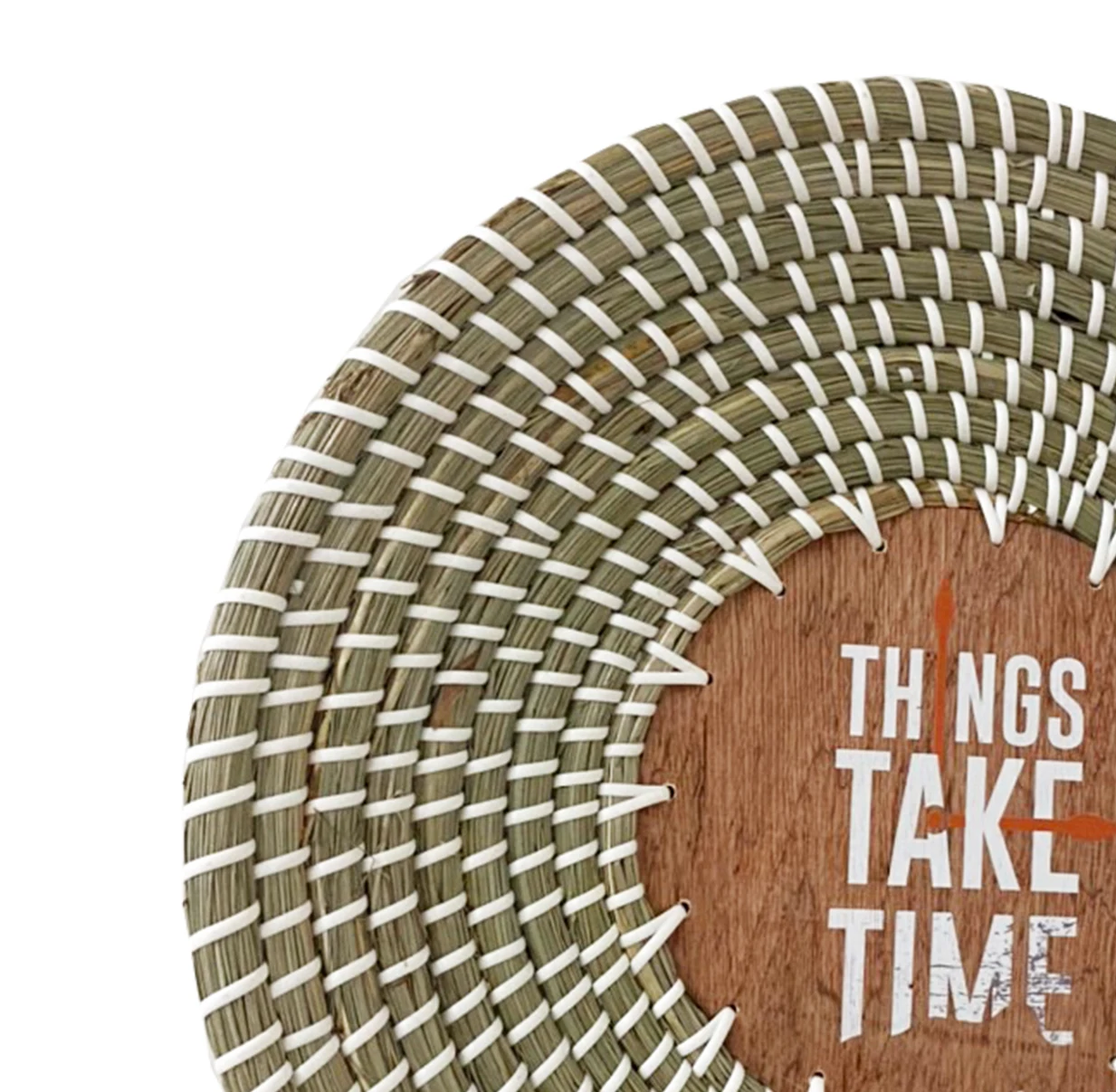 Лучшее качество тарелка из морской травы настенное украшение натуральный домашний декор ручной работы искусство патентовое индивидуальный узор 7 - 10 дней