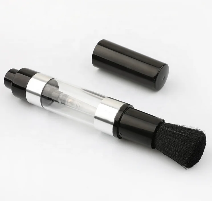 Натуральный минерал, женский водонепроницаемый солнцезащитный порошок SPF 50 с эксклюзивной системой набора, многоразовая щеточка для дозирования порошка