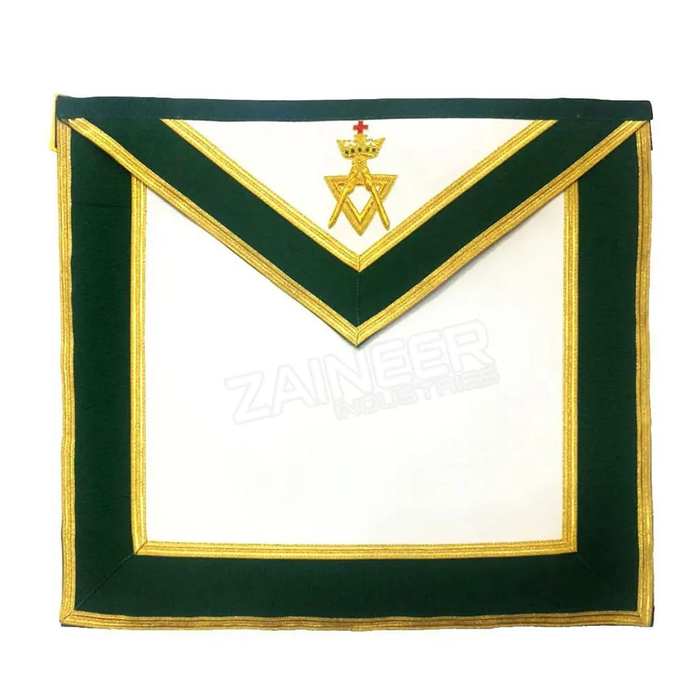 Masonic Regalia Velvet Embroidered Hand Made Aprons Masonic Lodge Army Officer Aprons