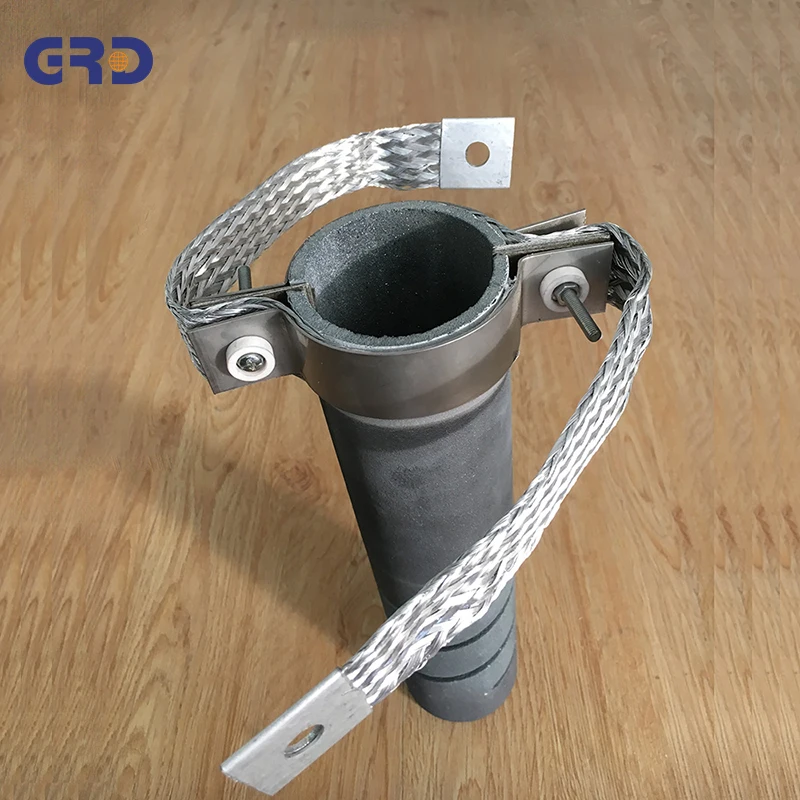 Double spiral electric SiC heating element heater