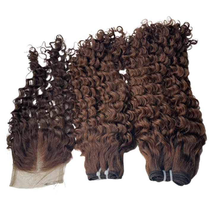 Super double drawn Pixie Curl Vietnamese Human Hair wig Tangle Free Shedding Free wholesale hair