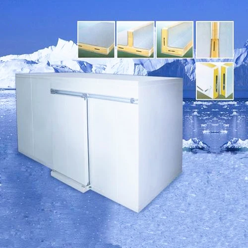  Раздвижная дверь Walk in Cold Room 500 кг для рыбы мяса говядины свинины курицы морепродуктов креветки яиц семена кокоса