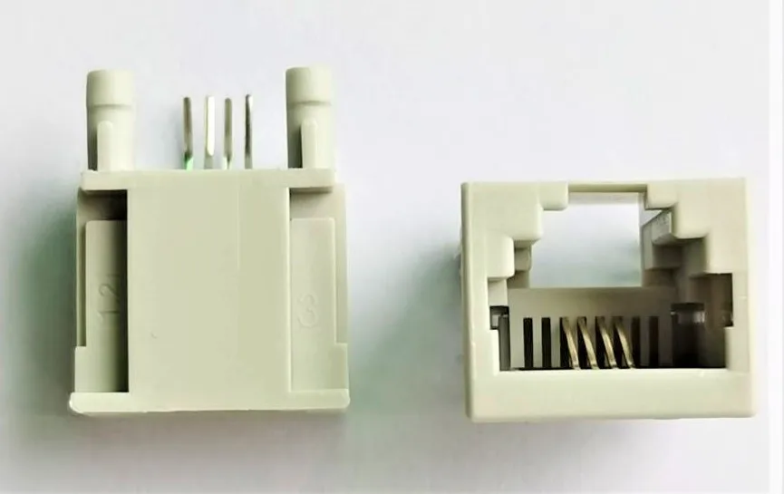 Разъем RJ11 1X1PORT 8P4C H: 16 3 мм