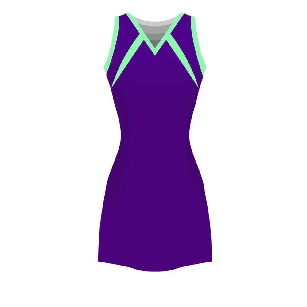 2024 Высококачественная униформа для нетбола дышащая женская без рукавов