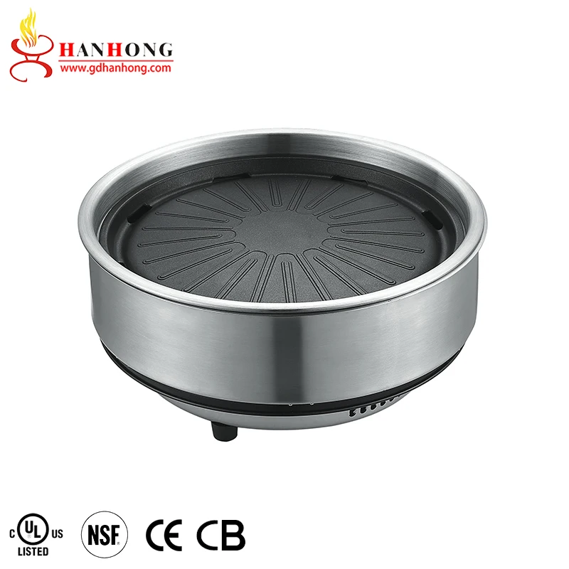 Manufacturer Price Home Camping Commercial Restaurant Non-stick Indoor Electric BBQ Grill