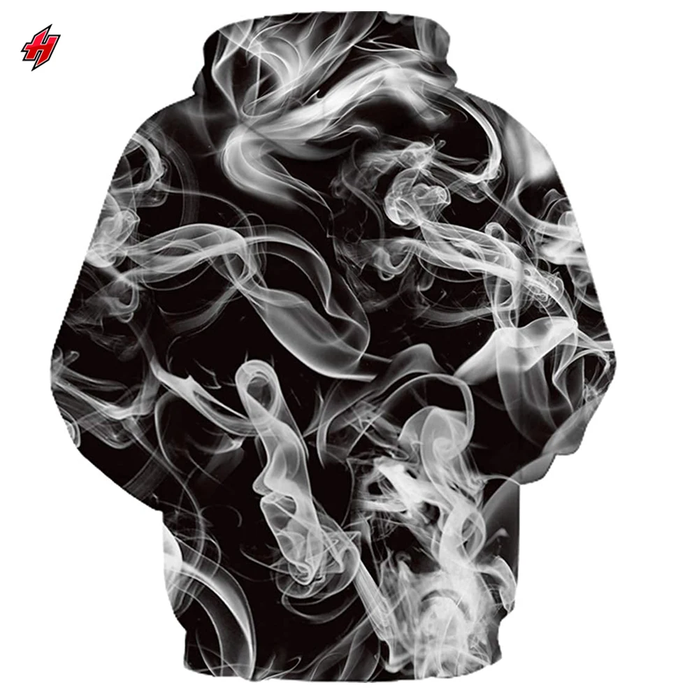 Мужская толстовка с капюшоном эффектом омбре оптовая продажа фабрики сублимационная унисекс