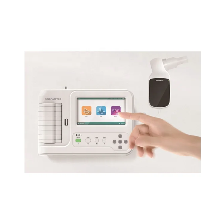 
Medical Digital Portable Spirometer with Filter 