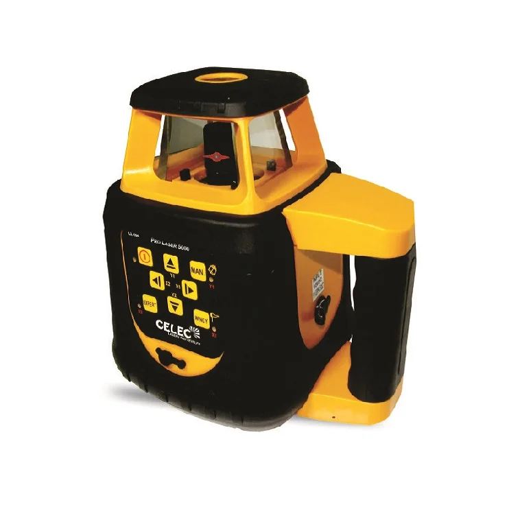 Pro-5000 + длинный диапазон автоматическое выравнивание красный лазерный 1500 метров Горячая продажа celec ротационный передатчик машинного оборудования лазера