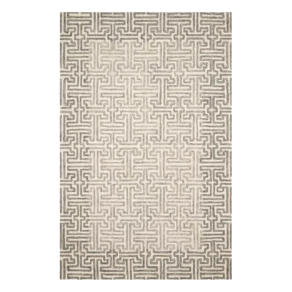 Latest Design Rugs EHR 03 Stone Sand Hand Tufted Modern Design Rugs From India Manufacture