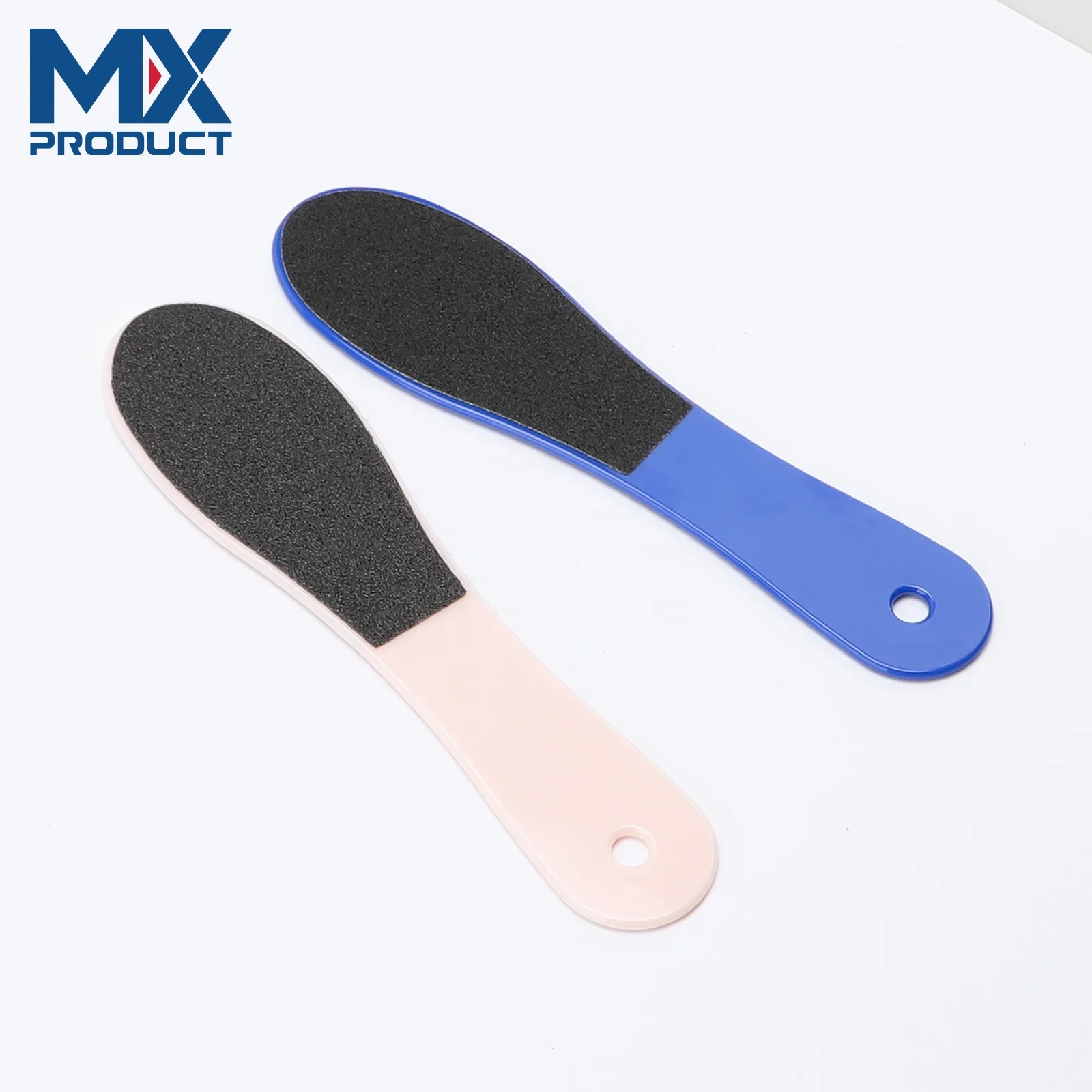 Professional Plastic Handle Foot File Dual Sided Hard Dead Skin Callus Remover Pedicure Rasp