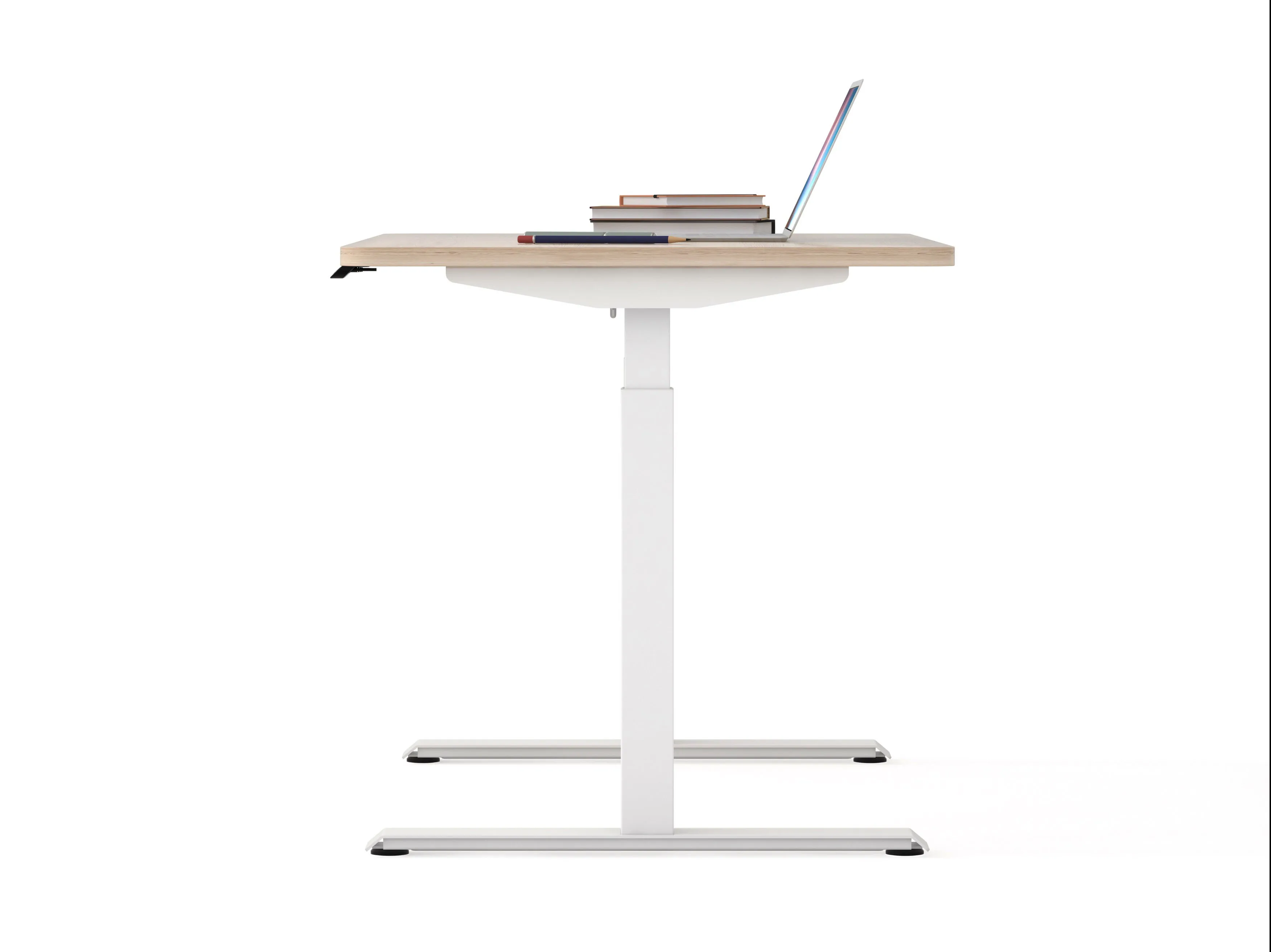 Kaidi Electrical Height Adjustable Variable Table with KDZT035A Column KDTJ033B Frame KDF006D-3/4 Foot KDDY094 Control Box