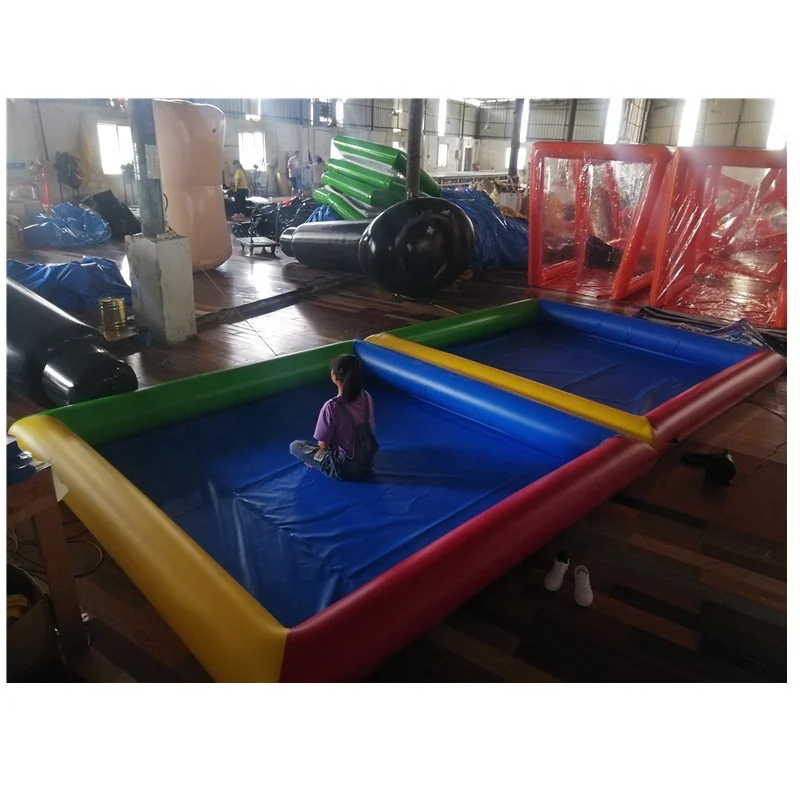 Best Price Mobile Above Ground Square Inflatable Sand Pool Kids Toys Play Sand Pool For Amusement Park
