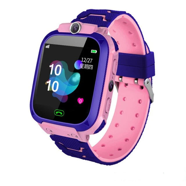 Smart Watch Baby SOS Positioning SIM Card Anti Lost Smartwatch Children Tracker Smart Clock Call Watch Gps Q12s Waterproof Kids