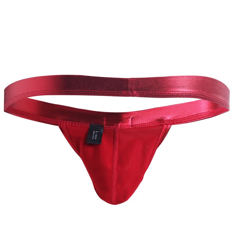 Бесплатный образец молодых Китай гей для мальчиков красного цвета, с высокой талией, сексуальные мужские трусы на бедрах, стринги нижнее белье