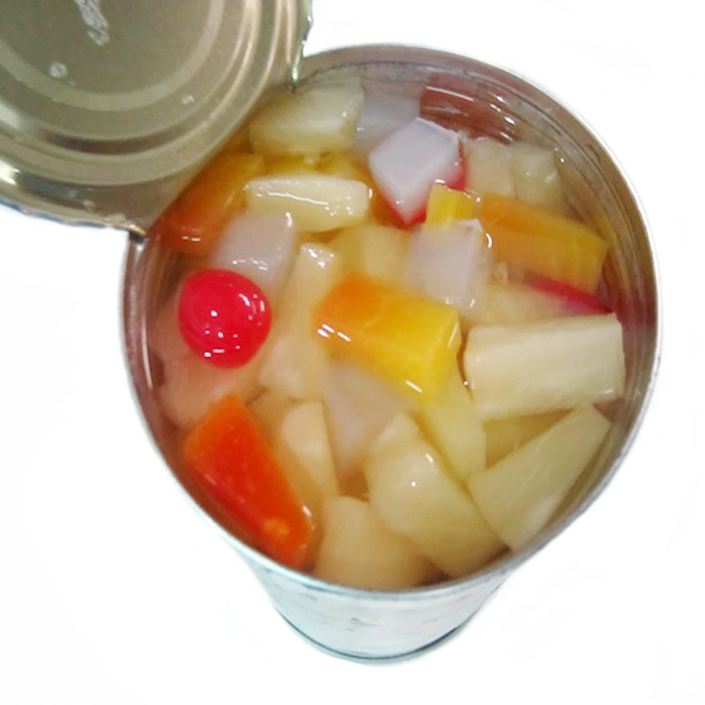 
Canned Tropical Fruit Cocktail 8oz in Syrup with Premium Quality and Hot Price - Canned Fruit from Thailand 