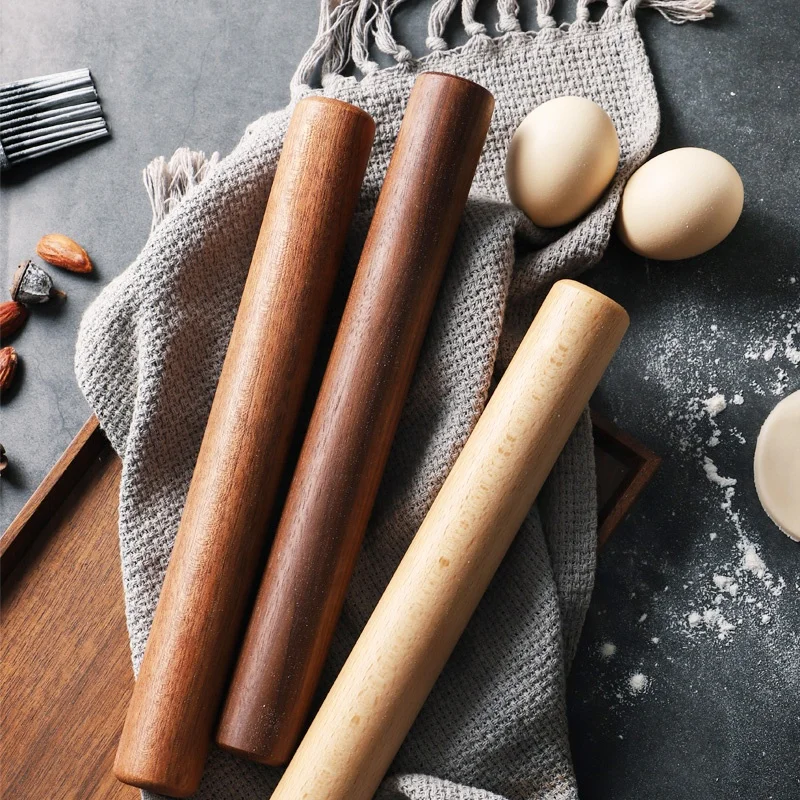 Vietnam Mini French Christmas Kid Adjustable Non Stick Embossing Wooden Fondant Rolling Pin
