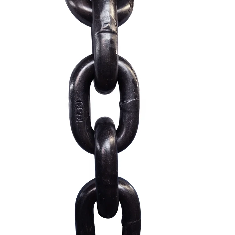 high strength G80 Galvanized stainless steel heavy industry marine long link chain lift chain G80