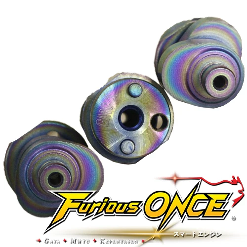 
Heavy Duty Y15 / LC135 Racing Rainbow Camshaft Motorcycle for Improved Speed and Increase Power 