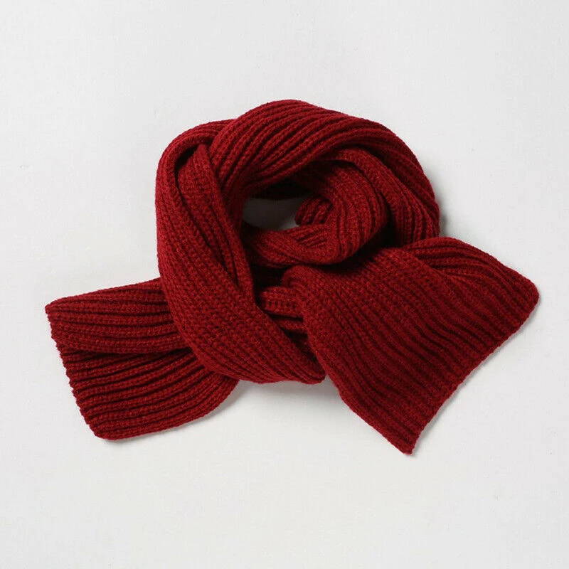 Knitted Scarf Custom Acrylic Jacquard Fans Cable Knitted Scarf Sport Scarf Football Cotton