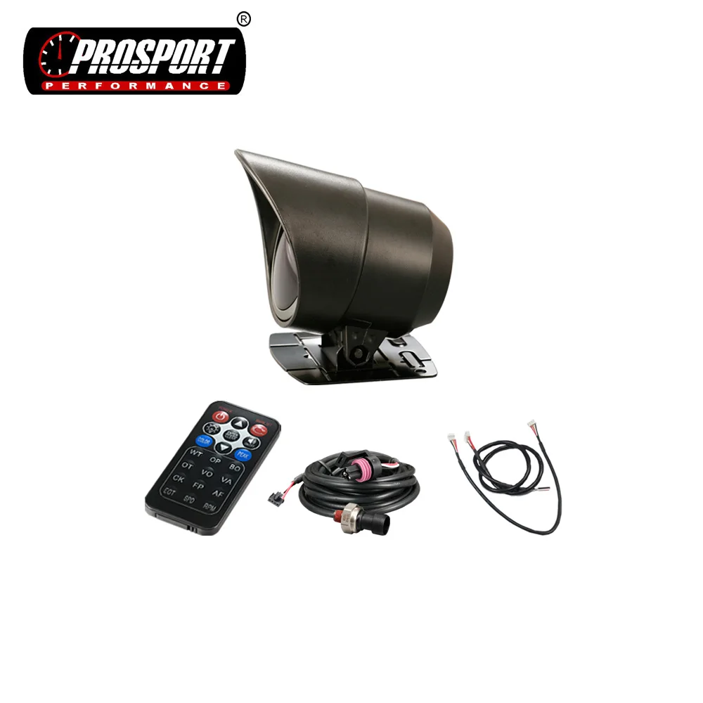 УФ-фильтр 52 мм с 10 ~ 20AFR Швейцарский шаговый двигатель 3 вида цветов подсветки дымчатые линзы метр пульт дистанционного управления светодиодный дисплей Автомобили датчик расхода воздуха Датчик