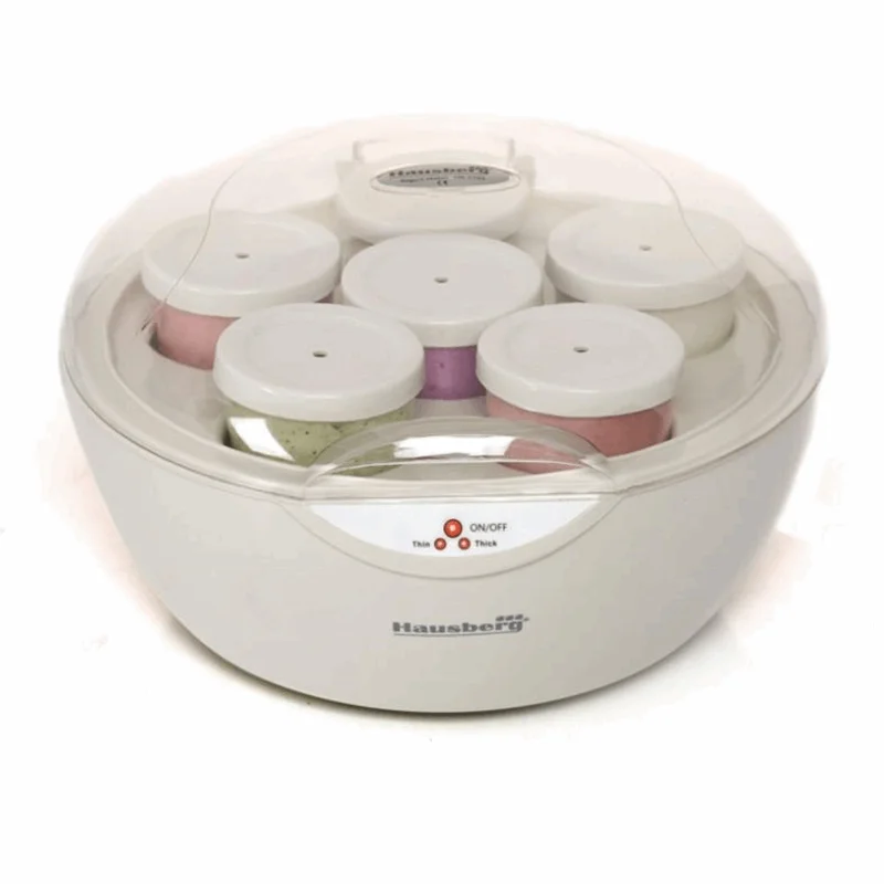 Hausberg-Йогуртница для макияжа до шести банок кремового и свежего йогурта с различными ароматизаторами