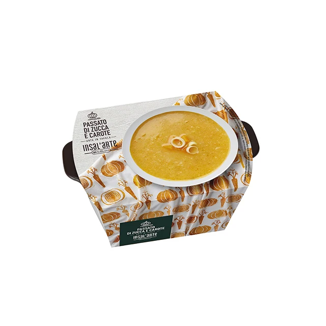 High Quality Italian vegetable zucca carote pumpkin carrots 310 gr mashed local taste negozio italiano handmade gastronomi