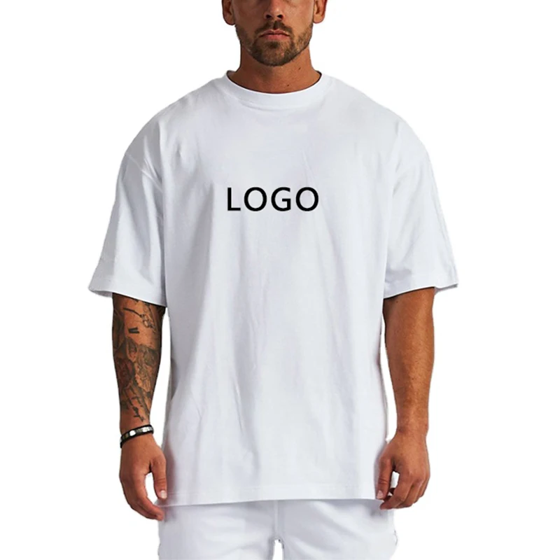 Personalized Custom T-Shirt Printing, Add Your Text / Image / Photo / Logo Gift Cotton Breathable  Oversized T Shirt